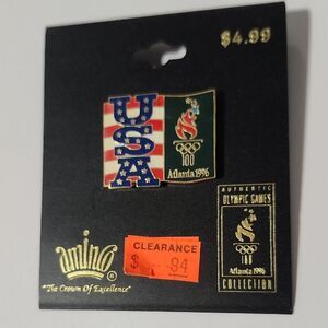Atlanta 1996 Olympic Games USA Pin